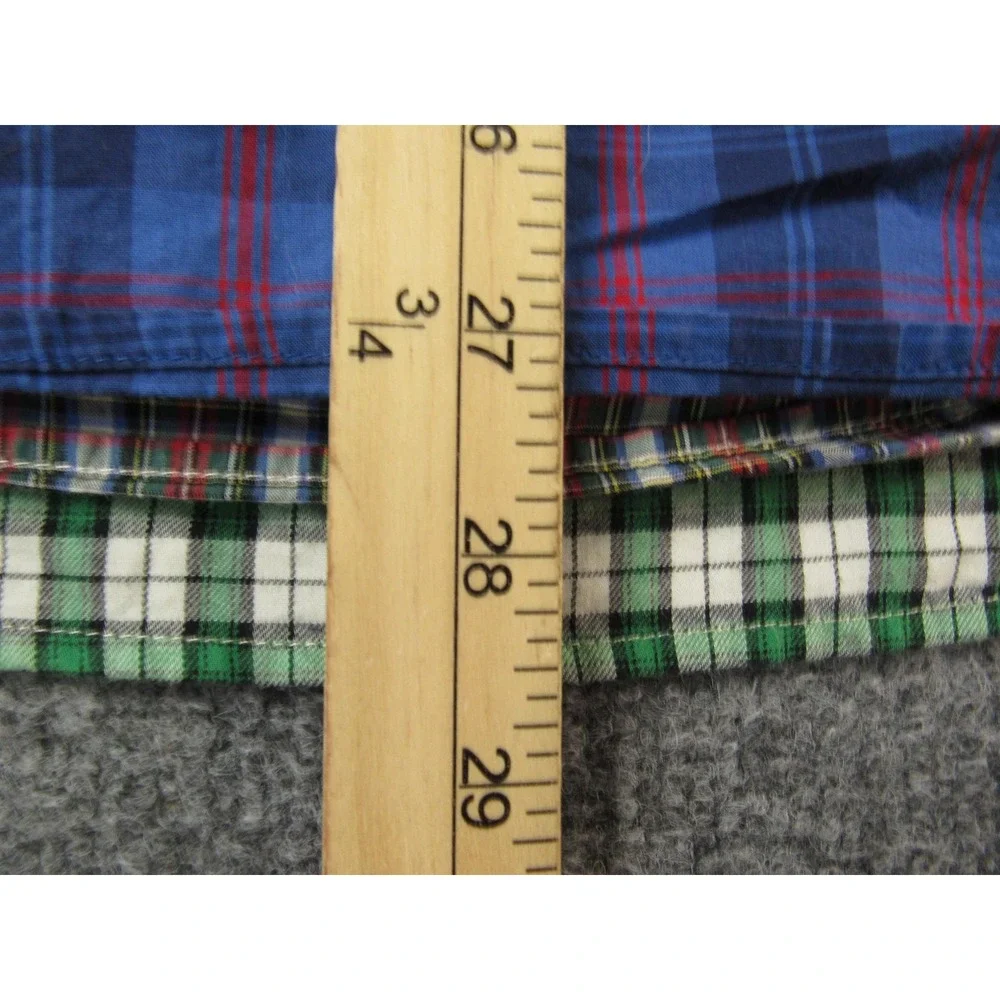 Ralph Lauren Shirt Youth XL‎ 18-20 Lot of 3 Plaid Button Down Long Sleeve Cotton